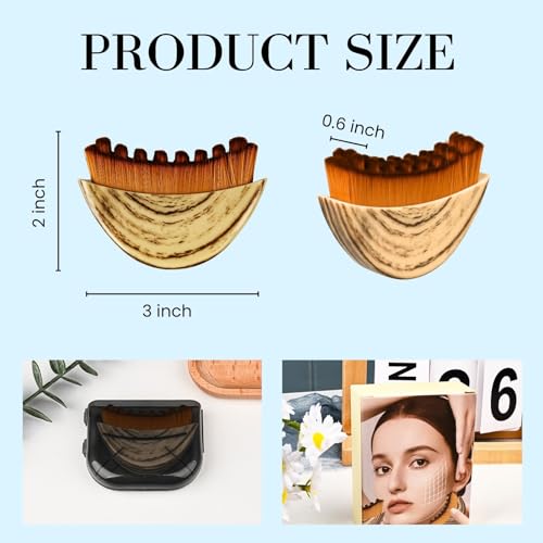 Shimsol Lymphatic Facial Dry Brush & Gua Sha Contour Tool