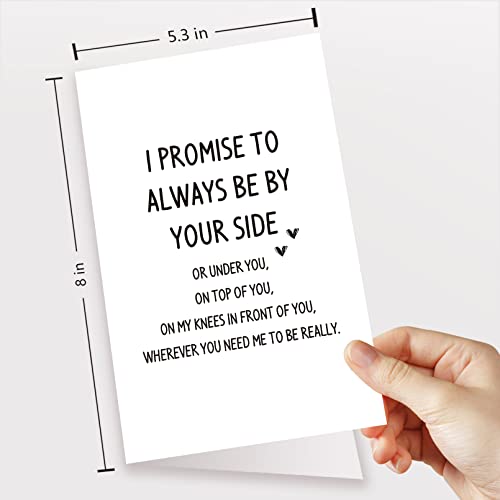 Funny Naughty Anniversary Card for Husband or Boyfriend