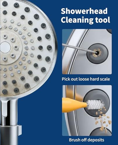 100PCS Shower Head Cleaning Brush Set - Small Hole Unclogging Tool