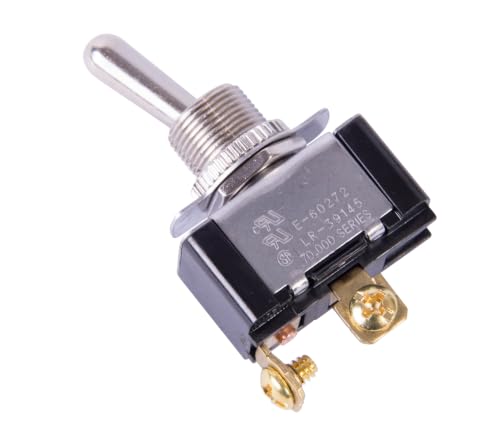 Gardner Bender GSW-11 Heavy-Duty Toggle Switch, SPST, 20A