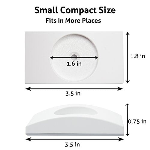 Wall Nanny Shower Curtain Rod Wall Protector - 2 Pack