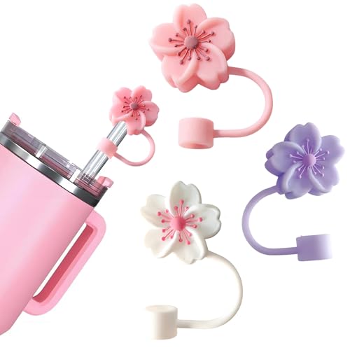 Reusable Silicone Straw Covers for Stanley 30/40oz Tumblers - Dust Proof