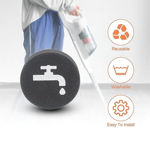 Replacement Filters for BLACK+DECKER POWERSERIES 16V/20V Vacuum (4-Pack)