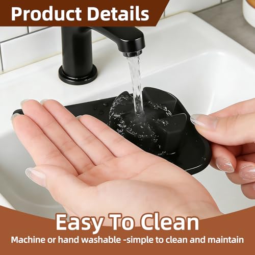 Silicone Tamping Mat for Ninja Luxe Cafe ES601/ES701 - Non-Slip Espresso Pad with Portafilter Holder