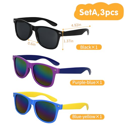 3/6/12/24pcs Kids Sunglasses Set, Toddler Sunglasses, for Outdoor