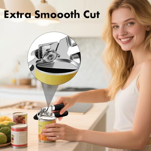 UGNEL 3-Piece Professional Can, Bottle, and Wine Opener Set, Stainless Steel