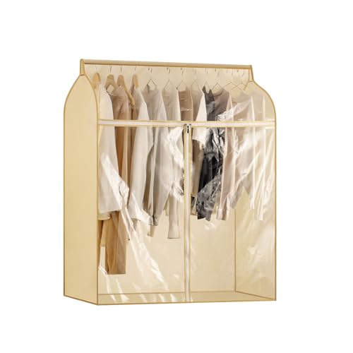 Garment Rack Cover - Dust-Proof Clothes Protector with Clear Window