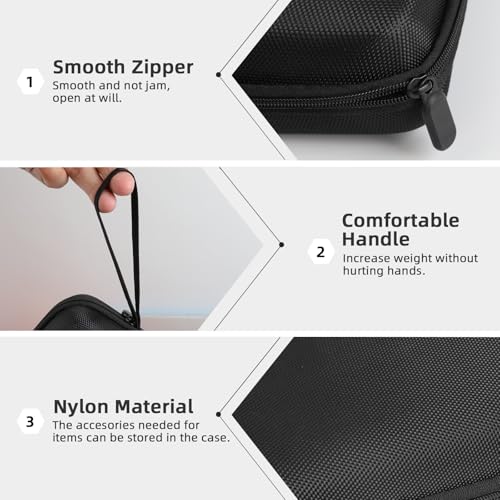 PHYSEN Hard Case for Cordless Electric Scissors - Protective Travel Storage