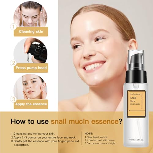 Fovcos Snail Mucin Power Repairing Serum with Sodium Hyaluronate