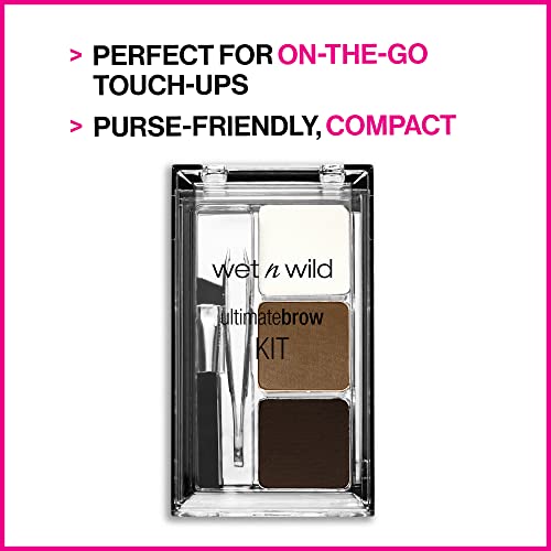 wet n wild Ultimate Eyebrow Makeup Kit - Dark Brown 5-Piece Set