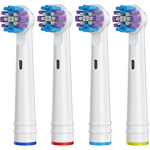 Mailink Replacement Toothbrush Heads for Oral-B Electric Toothbrush, 4 Pack