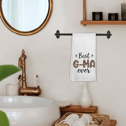 Leopard Kitchen Towels for Grandma - 16x24 Inch Gift Set