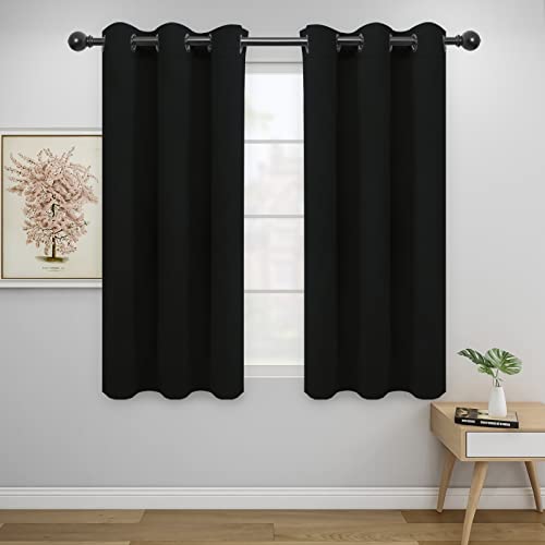 Easy-Going Blackout Curtains, 2 Panels 42x54 in, Noise Reducing
