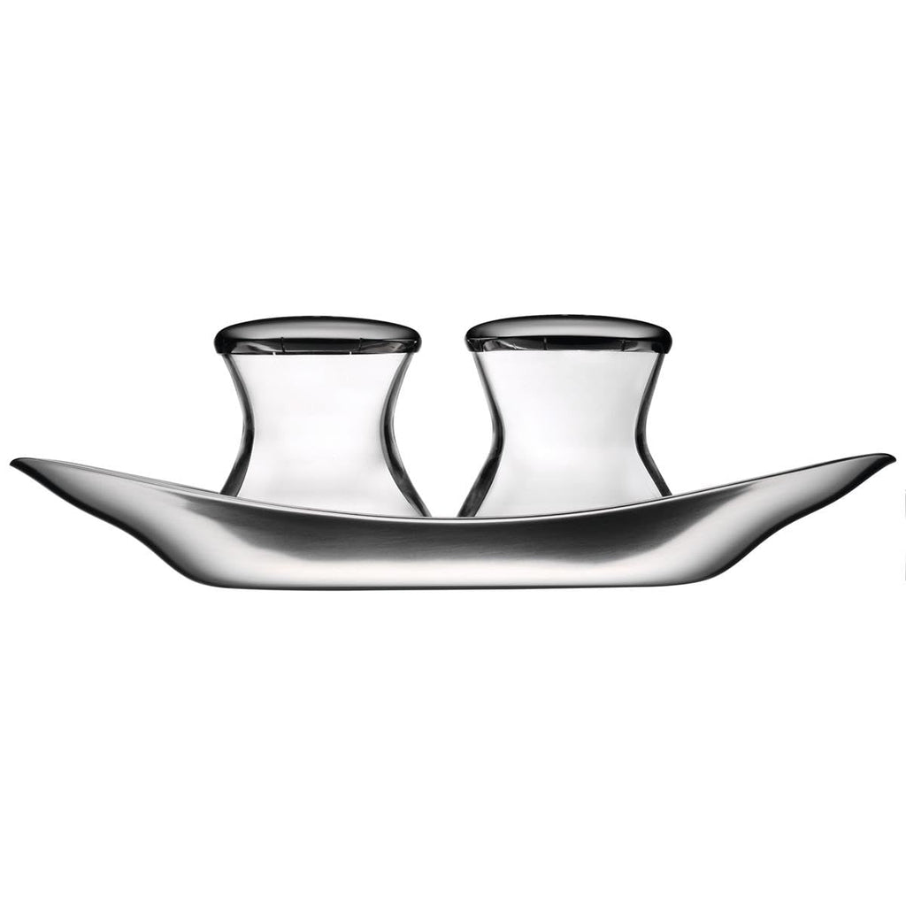 WMF 660079990 Wagenfeld Salt and Pepper Shaker Set