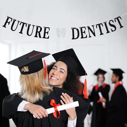 Future Dentist Graduation Banner - Dental School Party Decor