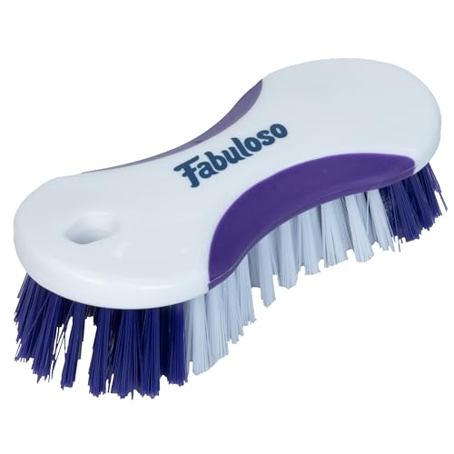Fabuloso 6-Inch Compact Hand Scrub Brush for Multi-Surface Cleaning
