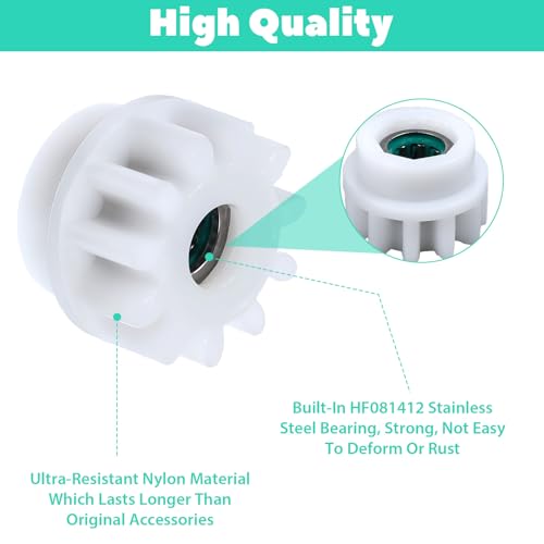 Larrel Spin Mop Replacement Parts 4 Pack for O-Cedar & Vileda Buckets