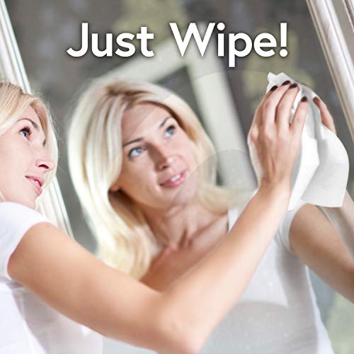 Windex Ammonia-Free Glass Cleaning Wipes, 25 Count Pack of 2