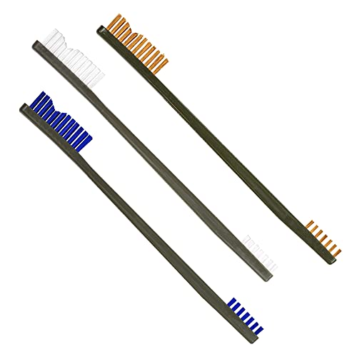 Otis Technology AP Brushes - Nylon, Blue Nylon, Bronze Options for Cleaning