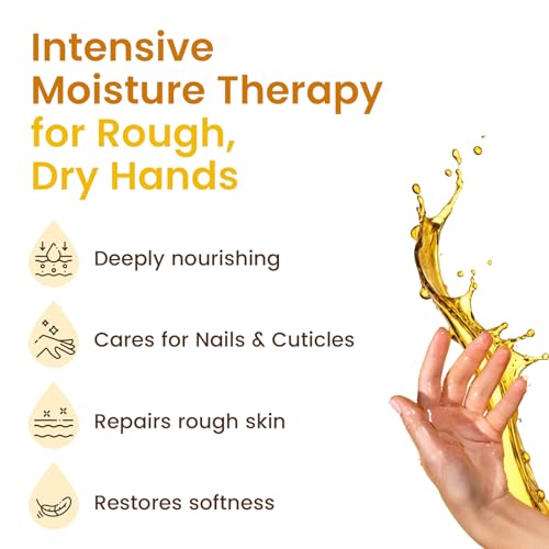 BLOOMORA Repairing Hand Mask Gloves for Dry Cracked Hands with Shea Butter