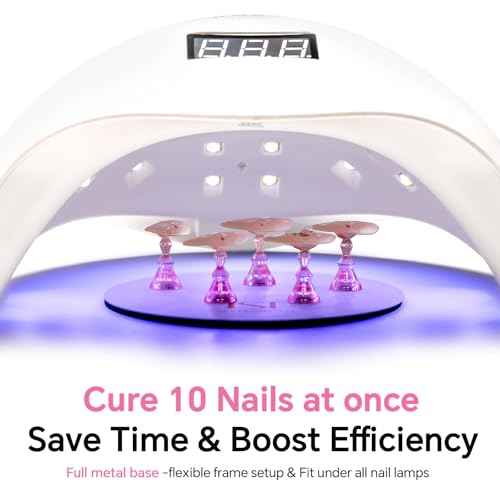 Narsikar Magnetic Nail Stand Set for Press On Nails with 300 Tabs