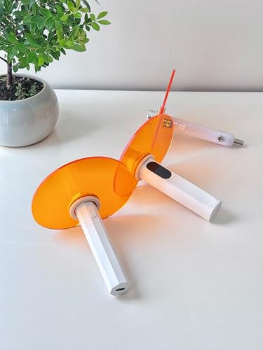 VHIPKUA Nail Lamp UV Shield Cover for Gel Nails with Universal Silicone Grip