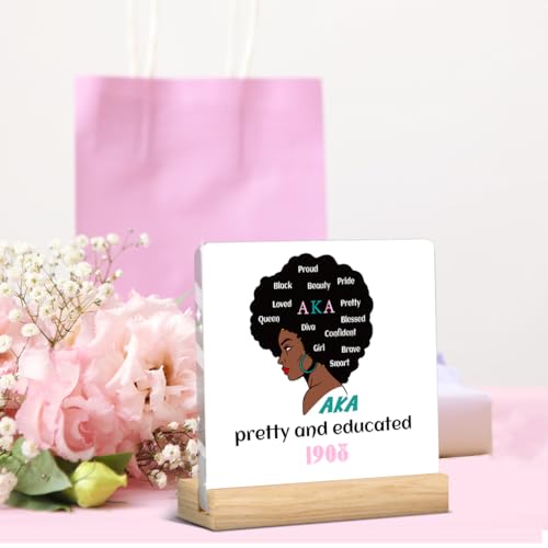 Acrylic Desk Decor Plaque Inspirational Sister Friend Gift 4x4