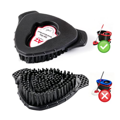 Large Spin Mop Scrub Brush Head Replacement for O-Cedar EasyWring 1-Tank