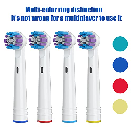 Mailink Replacement Toothbrush Heads for Oral-B Electric Toothbrush, 4 Pack