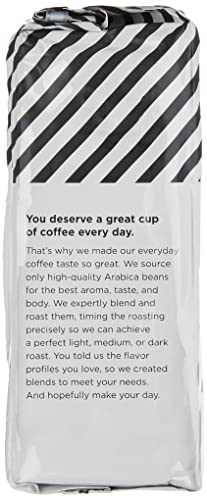 Amazon Fresh Decaf Colombia Ground Coffee, Medium Roast, 12 oz (Pack of 3)
