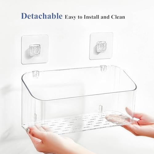 UNIKON Shower Caddy Adhesive Replacement - 4 Pack, No-Drill Mount