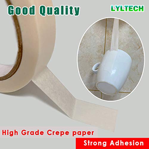 LYLTECH Freezer Tape - 3 Rolls, 3/4in x 11yd, Waterproof, Writable