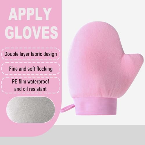 Castor Oil Pack Gloves for Hands, Washable Double-Sided Reusable Hand Wrap