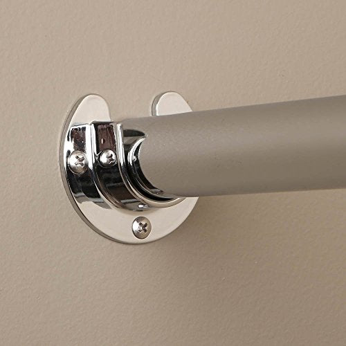 Heavy Duty Closet Pole Sockets - Chrome, 1-5/16" Diameter