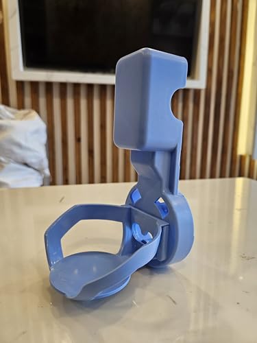 Saifsmart Blue Wall Mount Holder for Echo Dot 4th/5th Gen with Cable Management
