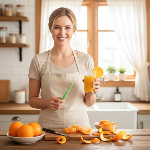 10-Pack Citrus Peeler Set - Easy Orange & Lemon Peelers
