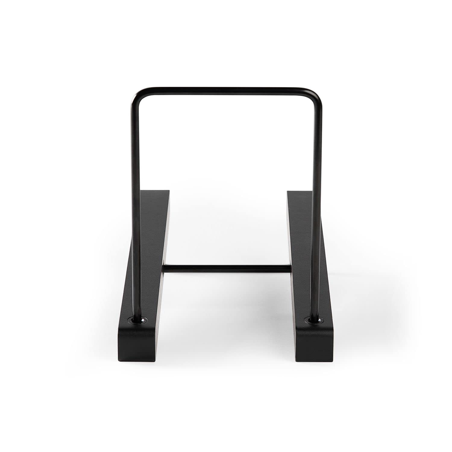 Victrola The Stand – Tabletop Vinyl Record Holder & Organizer - Holds 25+ Records, Smart Black Metal Accents, Easy No-Tool Assembly, Stylish Display for LPs (Espresso)