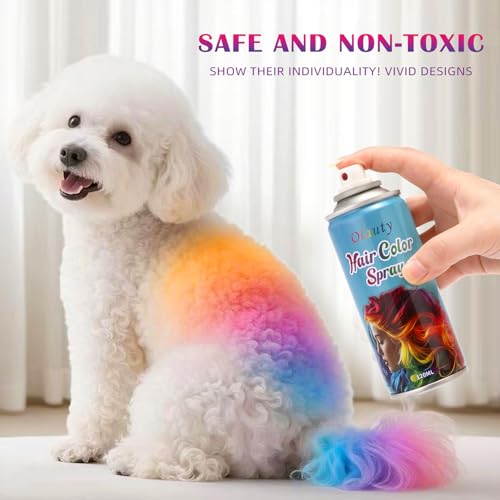 Pink Temporary Hair Color Spray Washable Hair Dye for Cosplay