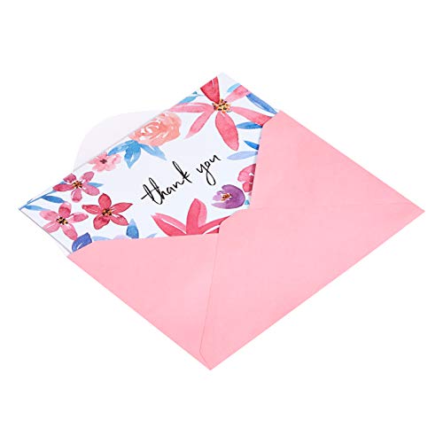 Amazon Basics Floral Thank You Cards with Envelopes, 4x6 Inches, 480 Pack