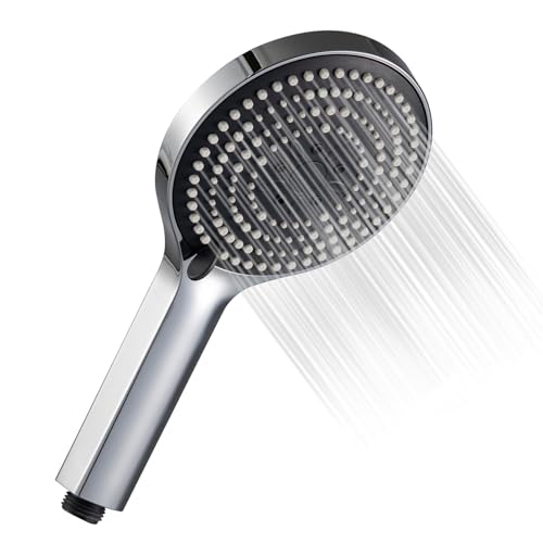 OFFO 6-Mode Handheld Shower Head - High Pressure & Chrome Finish