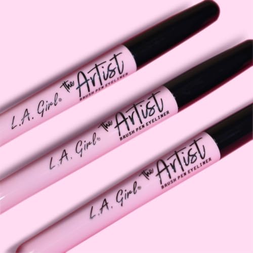 L.A. Girl Artist Brush Pen Liquid Eyeliner Inky Black