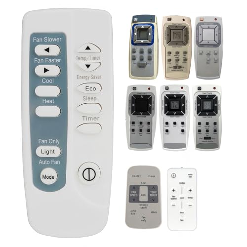 Kassionel Replacement Air Conditioner Remote for Frigidaire FFRH0822Q Series