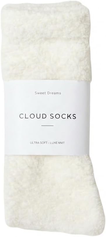 Unboxme Gifts Ultra-Luxe Cloud Socks - Warm & Cozy Sleep Socks for Men & Women, Super Soft Fabric