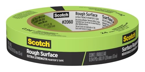 Scotch Rough Surface Painter's Tape, 0.94 Inch Width, Professional Grade