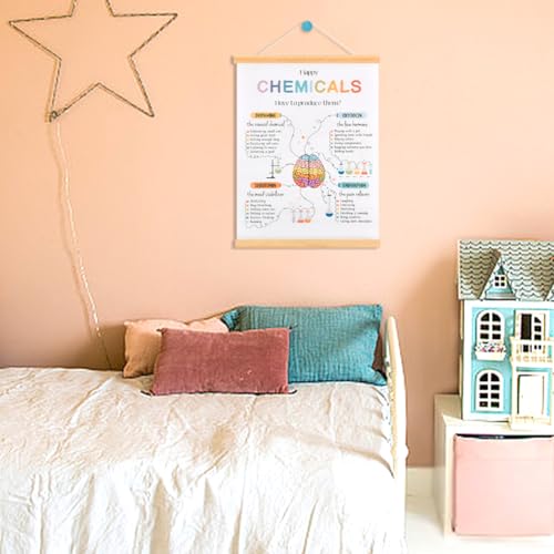 Motivational Mental Health Poster with Hanger Frame - 12x16 Inch