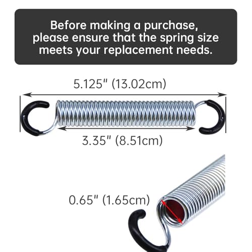 Recliner Chair Springs Replacement - 5-1/8 Inch Length, 2 PCS