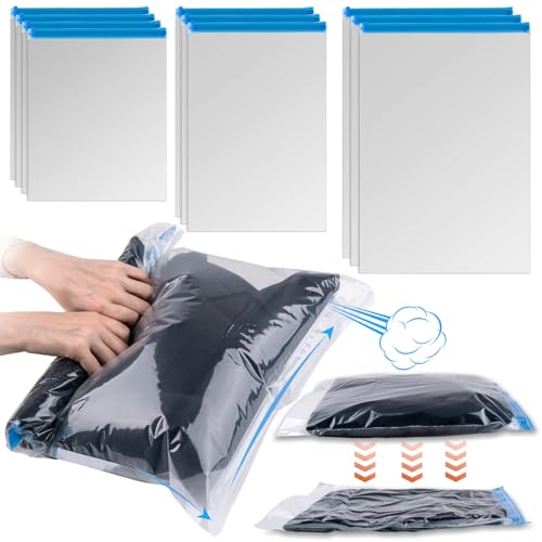 10 PCS Compression Bags Set - Space Saver for Travel & Home