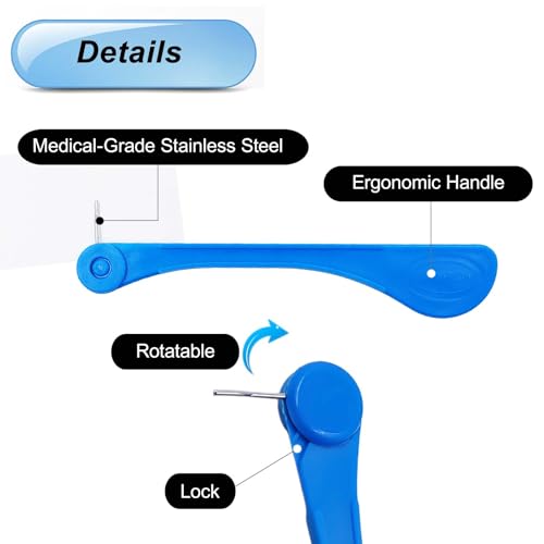 Dental Orthodontic Expansion Key Tool Set - Stainless Steel Palate Expander