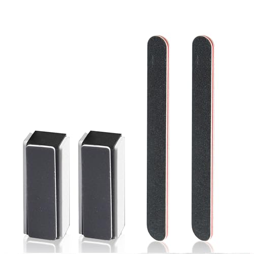 SKYPIA Nail File and 4-Way Buffer Block Set - Professional Manicure Kit