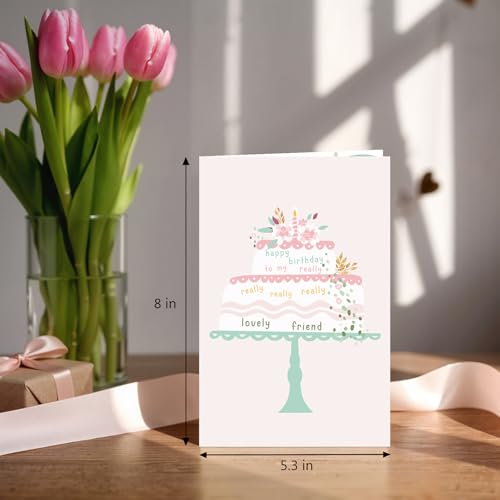 Supoeguk Birthday Card for Friends - Sweet & Heartfelt Design